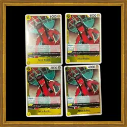 Nico Robin | OP09-107 | Emperors in the New World | One Piece TCG | PLAYSET x4 - Image 1