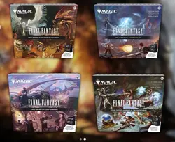 Magic The Gathering: Final Fantasy Scene Box Bundle Set of 4 BRAND NEW, SEALED - Image 1