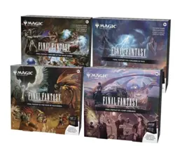 Magic The Gathering: Final Fantasy Scene Box Bundle Set of 4 BRAND NEW, SEALED - Image 1