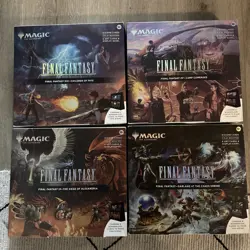 Magic The Gathering: Final Fantasy Scene Box Bundle Set of 4 BRAND NEW, SEALED - Image 2