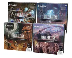 NEW! Magic The Gathering: Final Fantasy Scene Box Bundle Set of 4 New Sealed - Image 1
