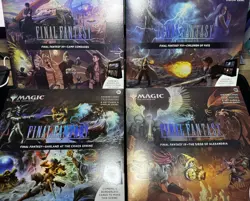 NEW! Magic The Gathering: Final Fantasy Scene Box Bundle Set of 4 New Sealed - Image 2