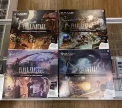 Magic The Gathering: Final Fantasy Scene Box Bundle Set of 4 BRAND NEW, SEALED - Image 1