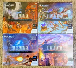 Magic The Gathering: Final Fantasy Scene Box Bundle Set of 4 BRAND NEW, SEALED! - Image 1