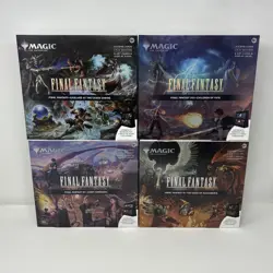 Magic The Gathering: Final Fantasy Scene Box Bundle Set of 4 New Sealed IN HAND - Image 1