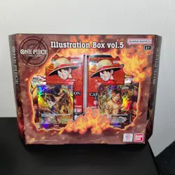 2026 One Piece Illustration Box Vol. 5, New Factory Sealed, HTF, Fast Ship - Image 1