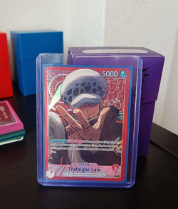Trafalgar Law Op14-001 ALT ART One Piece Leader Alternate SR Englisch - Image 1
