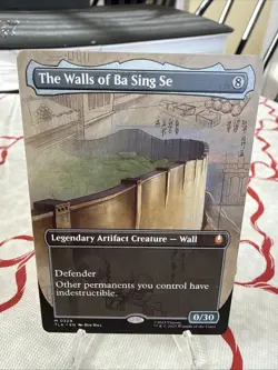 The Walls of Ba Sing Se Borderless #329 Mythic MTG Avatar The Last Airbender TLA - Image 1