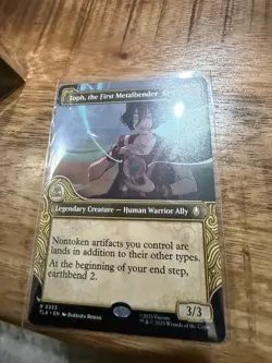 2025 MTG Avatar The Last Airbender Toph, The First Metalbender Showcase #353 - Image 1