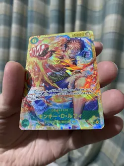 ONE PIECE Card Game Monkey D Luffy SEC Carrying on His Will OP13 118 Japanese NM - Image 2