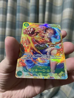 ONE PIECE Card Game Monkey D Luffy SEC Carrying on His Will OP13 118 Japanese NM - Image 3