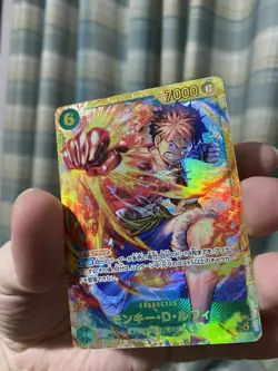 ONE PIECE Card Game Monkey D Luffy SEC Carrying on His Will OP13 118 Japanese NM - Image 5