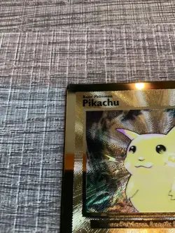 Pikachu Gold Metal Card 58/102 - Celebrations 25th Anniversary - Pokemon TCG - Image 2