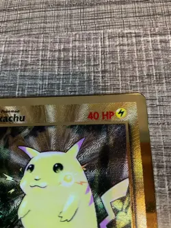 Pikachu Gold Metal Card 58/102 - Celebrations 25th Anniversary - Pokemon TCG - Image 3