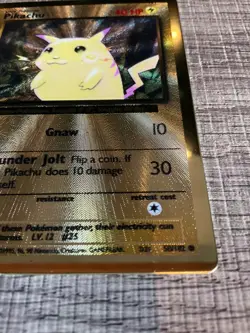 Pikachu Gold Metal Card 58/102 - Celebrations 25th Anniversary - Pokemon TCG - Image 4
