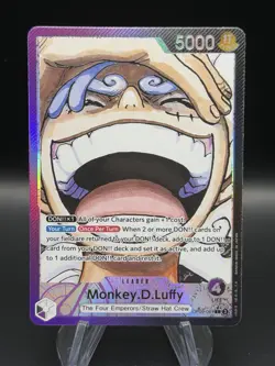 Monkey D. Luffy (Alt Art) OP09-061 L Emperors in the New World - ONE PIECE Card - Image 1