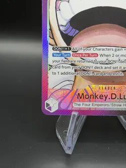 Monkey D. Luffy (Alt Art) OP09-061 L Emperors in the New World - ONE PIECE Card - Image 3