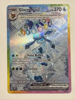 Glaceon ex 150/131 Prismatic Evolutions Special Illustration Rare Pokemon Card - Image 1