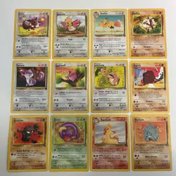 Lot of 12 Vintage Pokemon Cards Good Condition WOTC - Image 1