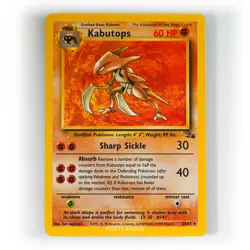 Pokemon - Kabutops - Non Holo - 24/62 - Fossil - Rare Card - Image 1