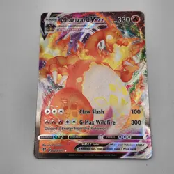 Pokemon Charizard VMAX Darkness Ablaze Holo Card 020/189 SWSH03 - Image 1