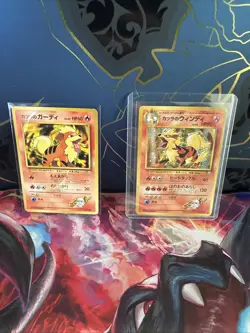 Pokemon TCG Blaine's Arcanine #059 Holo Rare Card 1996 Japanese NM Condition - Image 3