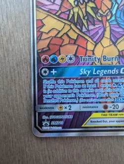 Moltres & Zapdos & Articuno GX SM210 Promo ETB Hidden Fates Pokemon Card TCG NM - Image 5