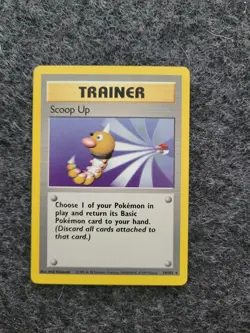 Scoop Up - 78/102 - Pokemon Base Set Unlimited Rare Card WOTC - Image 1
