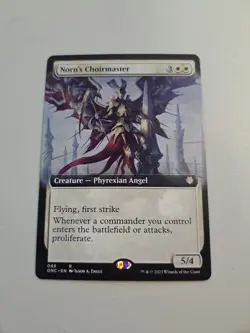 MTG: Norn's Choirmaster (Extended Art): Commander: Phyrexia: All Will Be One - Image 1