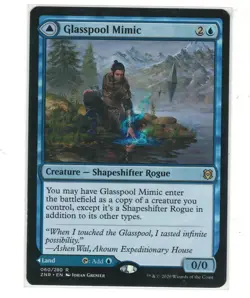 MTG Glasspool Mimic Zendikar Rising Magic The Gathering TCG - Image 1