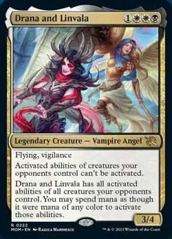 MTG Drana and Linvala, NM-Mint, English March of the Machine - Image 1