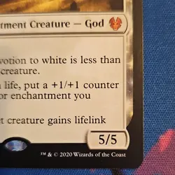 Wizards of the Coast Heliod Sun-Crowned Theros Mythic White God Creature 018/254 - Image 5