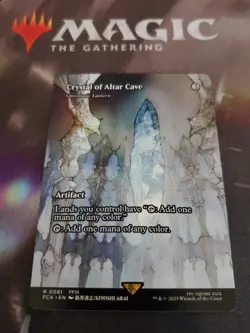 Mtg. Crystal of Altar Cave - Chromatic Lantern. Showcase. Final Fantasy. Nm - Image 1