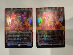 Roaming Throne Foil (Borderless) R The Lost Caverns of Ixalan 344 NM - Image 1