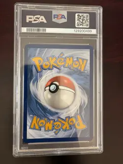 Pokemon TCG Scarlet and Violet Trainer Erika's Invitation Holo Card 203/165 PSA9 - Image 2