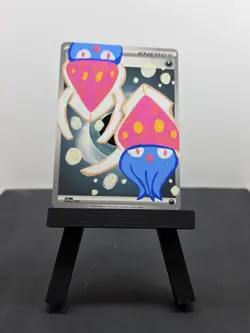 Inkay FANART TCG Pokemon Card ACEO CUSTOM CARD Illustration - Image 1