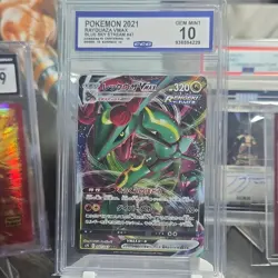 Rayquaza VMAX CGC 10 Holo S7r Blue Sky Stream 047/067 Japanese Pokemon - Image 1