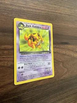 Pokemon TCG Dark Kadabra - 39/82 - Uncommon Unlimited Team Rocket LP - Image 3