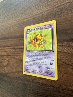 Pokemon TCG Dark Kadabra - 39/82 - Uncommon Unlimited Team Rocket LP - Image 4