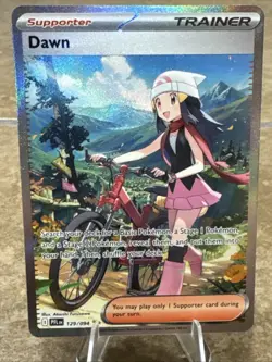Pokemon TCG Dawn SIR Full Art Trainer- 129/094 - ME02: Phantasmal Flames (PFL) - Image 1