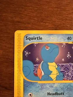 Pokemon Squirtle 132/165 Expedition Non-Holo Base Set Near Mint Condition - Image 2