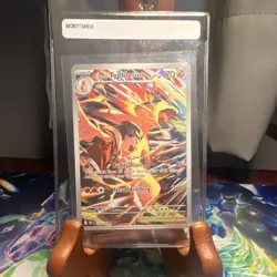 Ethan's Typhlosion 190/182 Sv10: Destined Rivals Holo Illustration Rare Pokemon. - Image 1