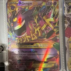 Pokemon M Gengar EX 121/119 XY Phantom Forces Secret Rare Mega Full Art Holo - Image 1