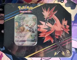Pokemon TCG: Crown Zenith Tin Galarian Birds (14 Packs) 820650851940 - Image 2