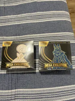 Pokemon Mega Evolution Elite Trainer Box ETB Set of 2 Sealed Brand New - Image 1