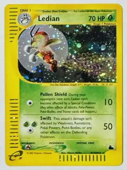 2003 Pokemon Skyridge H15/H32 Ledian Holo Rare Mint !! “Pack Fresh” - Image 1