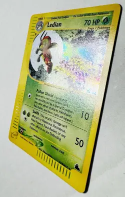 2003 Pokemon Skyridge H15/H32 Ledian Holo Rare Mint !! “Pack Fresh” - Image 3