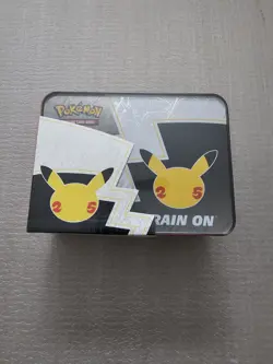 Pokemon Celebrations 25th Anniversary Collectors Chest Lunch Box Tin Sealed - Image 2