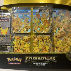 Pokemon TCG Celebrations Pikachu Premium Playmat Collection Target Exclusive New 820650809897 - Image 2