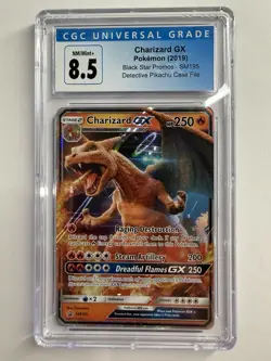 Pokemon Charizard GX 2019 Black Star Promos SM195 CGC 8.5 - Image 1